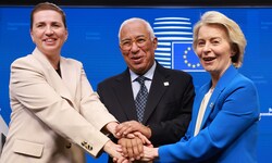 EU-Ratschef António Costa legte den 27 Staats- und Regierungschefs einen Entwurf für ‌die ...