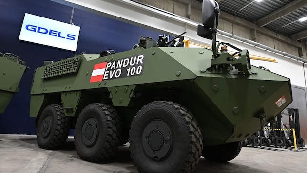 Die Panzer des Typs „Pandur Evolution“ wird es in zwölf Varianten geben.