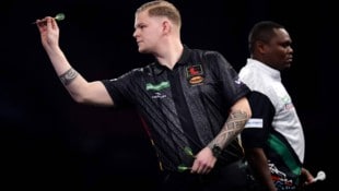 Mike De Decker (li.) musste sich sensationell David Munyua geschlagen geben.