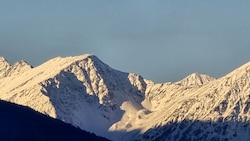 Schnee – und das auch nicht allzu viel – liegt derzeit nur in höheren Regionen.