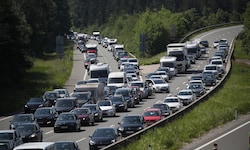 Kein Weiterkommen beim Knoten Salzburg zu Pfingsten