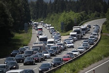 Kein Weiterkommen beim Knoten Salzburg zu Pfingsten