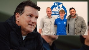 Luca Herzog, der Sohn von Andreas Herzog, wird künftig für Traiskirchen auf dem Platz stehen.