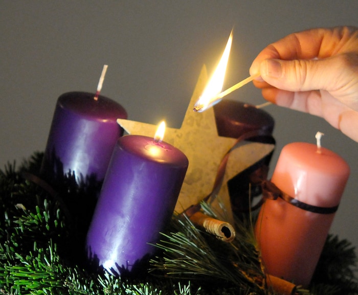 Der Adventkranz – vier Kerzen für jeden Adventsonntag