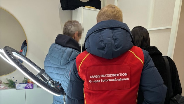 Es handelt sich um die 9. illegale Schönheitsklinik, die in Wien ausgehoben wurde.