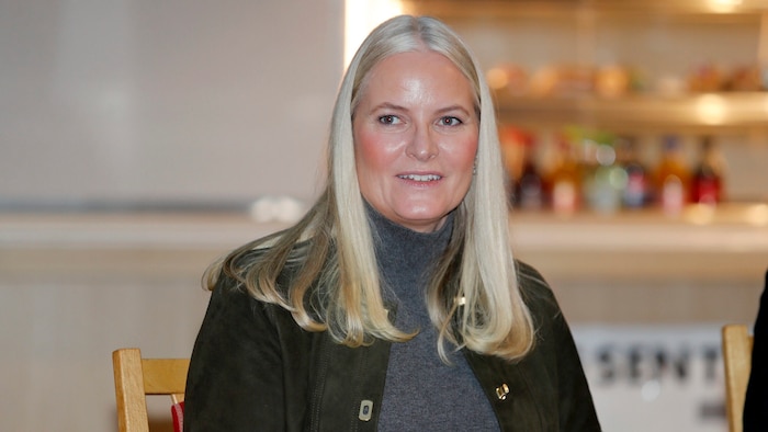 Mette-Marit bei einem Auftritt im Dezember 2025: Seit Jänner hat sich die Ehefrau von Kronprinz ...