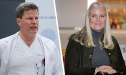 Der Leiter der Lungenklinik am Rikshospitalet, Chefarzt Are Martin Holm, der Mette-Marit ...