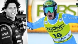 Der italienische Podest-Debütant Giovanni Franzoni (re.) dachte im Moment des Jubels an seinen ...