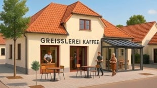 Noch existiert der neue Dorf-Treffpunkt nur auf dem Computer.