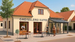 Noch existiert der neue Dorf-Treffpunkt nur auf dem Computer.