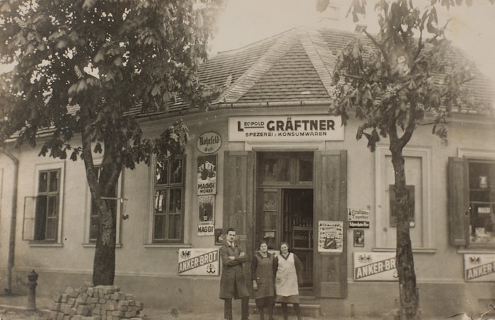 1928 in Baden gegründet – damals noch als Gemischtwarenhandel.