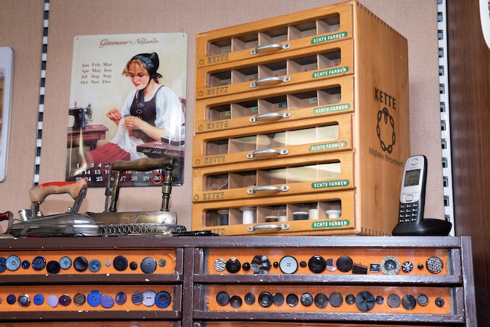 Knopfkasten aus Omas Zeiten