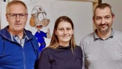 Allesamt neu gewählt: Abschnittsfeuerwehrkommandant Josef Szivacz, ...