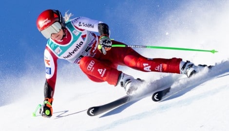 Conny Hütter hat an diesem Wochenende in Tarvis zwei Siegchancen.