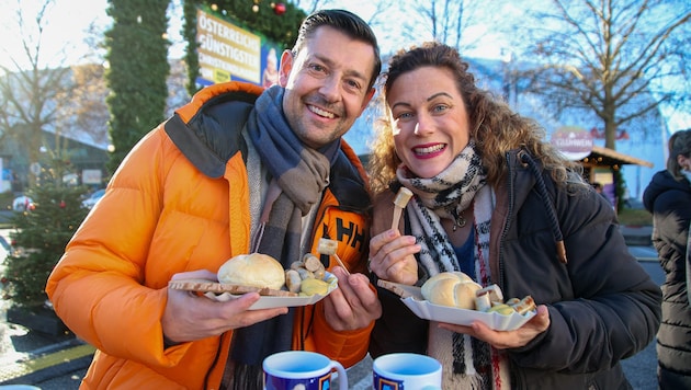Florian Gschaider und Manuela Stöckl
