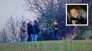 Im großen Bild ist Clemens T. zu sehen, vor knapp zwei Wochen – er führte damals Fahnder nach ...