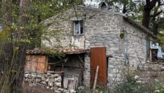 In diesem Haus in den Abruzzen lebte ein britisch-australisches Paar mit seinen drei Kindern.