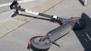 Die Ukrainerin war mit einem E-Scooter unterwegs (Symbolfoto).