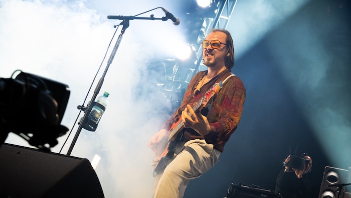 Bassist Ray Weber lebt für die Bühne.