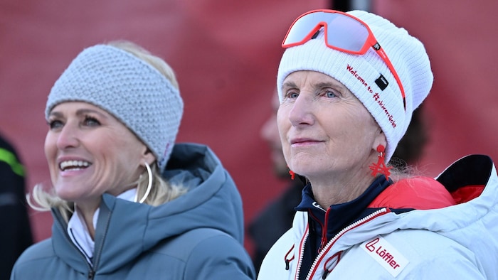 Roswitha Stadlober (r.)