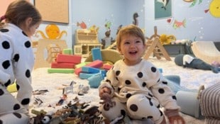 Im Salzraum wird spielerisch das Immunsystem gestärkt.