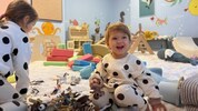 Im Salzraum wird spielerisch das Immunsystem gestärkt.