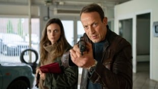 Falke und seine niederländische Kollegin de Baer.