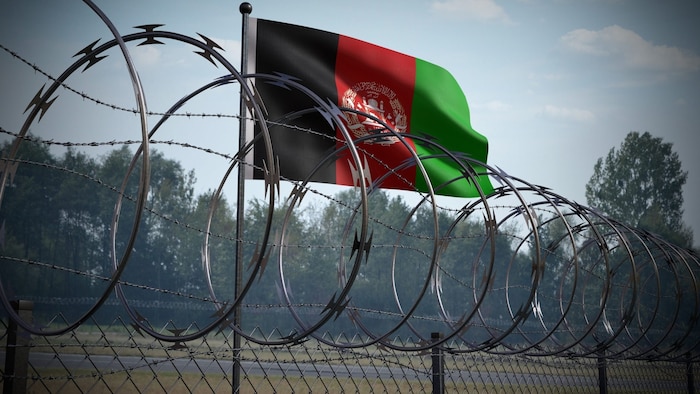 Ein Gefängnis in Afghanistan.