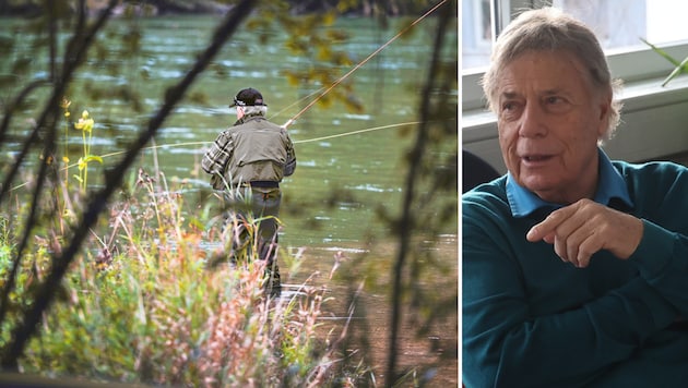 ÖSV-Präsident a. D. Peter Schröcksnadel ist selbst ein passionierter Fliegenfischer.