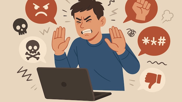 Unter dem Deckmantel der Anonymität kann sich jeder und jede im Internet verbal „austoben“.