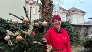 Katrin Starc leitet die Wohnungslosenhilfe Eggerheim der Caritas – am Heiligen Abend wird sie ...