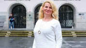 Monika Ring vor dem Landesgericht Linz