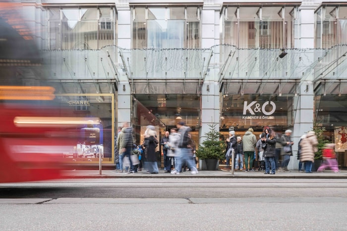 Im Kastner und Öhler gab es „viel Frequenz“, sagt Chef Martin Wäg.