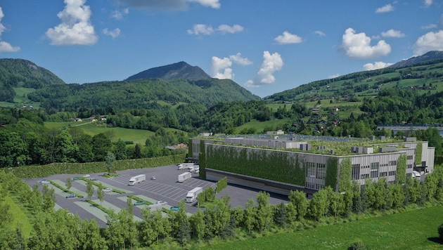 Das Werk III: 700 Arbeitsplätze will Schlotterer so auf der grünen Wiese schaffen.