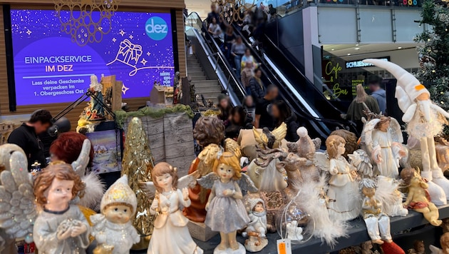 Der Rummel bleibt einem nicht erspart, wenn man auf der Suche nach passenden Geschenken für die ...