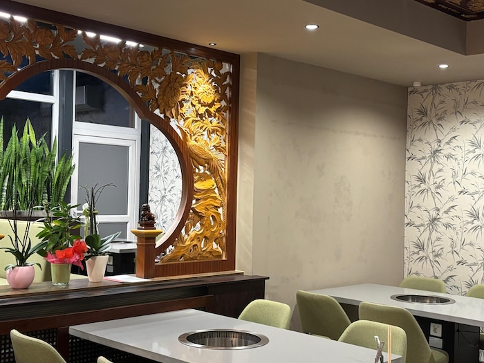 Ein Einblick in das „Fallaloon“ Restaurant in der Völkermarkter Straße.