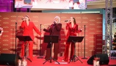 Sorgten für gute Stimmung: Wietske van Tongeren, Carin Filipčić und Missy May (v.li.).