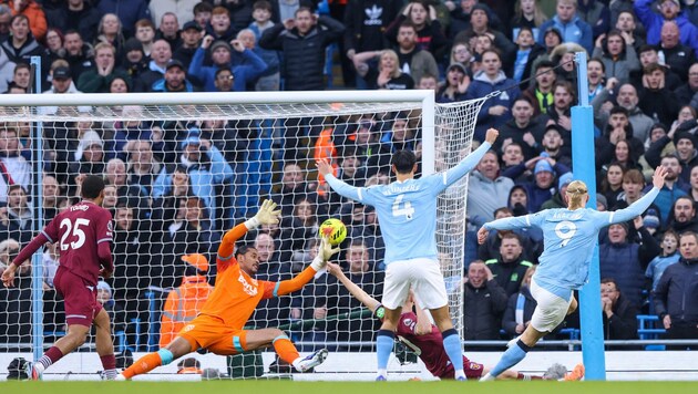 Erling Haaland traf doppelt und lieferte einen Assist.