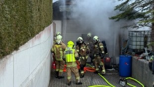 Zwei Feuerwehren konnten den Brand rasch löschen.