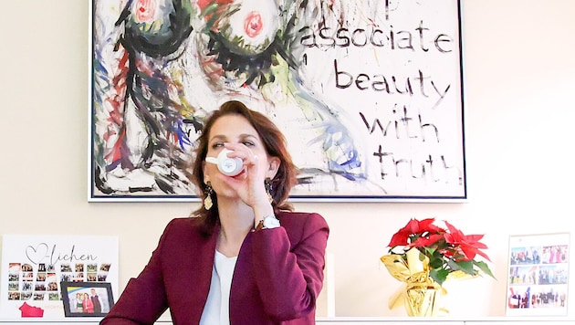 Viel Redebedarf gab es um Edtstadlers Aussagen und die Büro-Einrichtung.