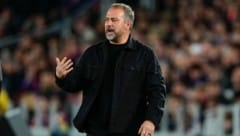 Hansi Flick ist verärgert.