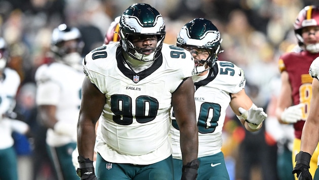 Die Philadelphia Eagles konnten sich gegen Washington druchsetzen.