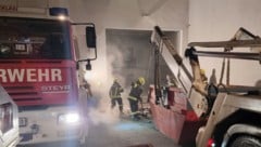 In einem  Werkzeugraum war das Feuer ausgebrochen.