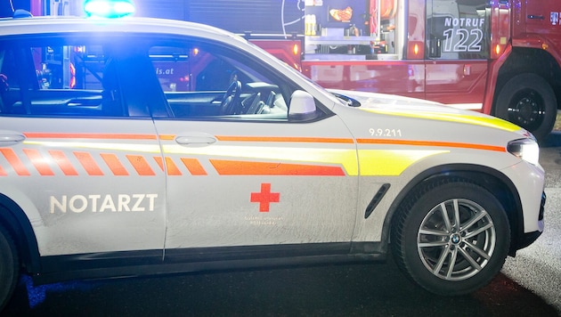 Der Notarzt war rasch zur Stelle.