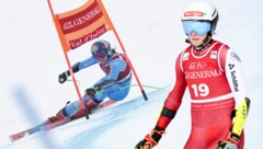 Sofia Goggia (l.) hat den Super-G in Val d‘Isere gewonnen, Mirjam Puchner und Co. gingen leer ...