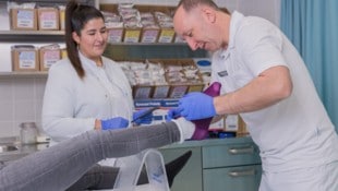 Vor allem Verletzungen an den Bändern werden in Schwaz häufig behandelt.