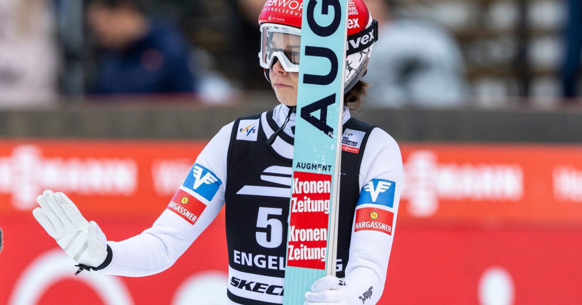 On podium pace — Lisa Eder hit by wind misfortune as Nika Prevc shines