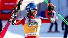 Marco Schwarz hat den Riesenslalom in Alta Badia gewonnen.