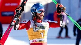 Marco Schwarz hat den Riesenslalom in Alta Badia gewonnen.