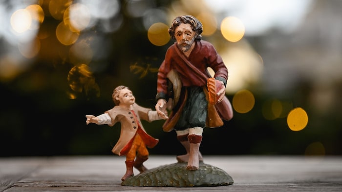 Der „Voda, los mi a mitgeh“ (Vater, lass mich auch mitgehen)